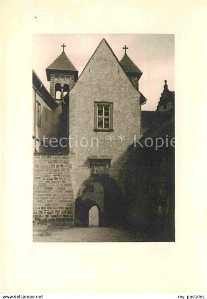 42660150 Waldenburg Wuerttemberg Tor Kirche Waldenburg