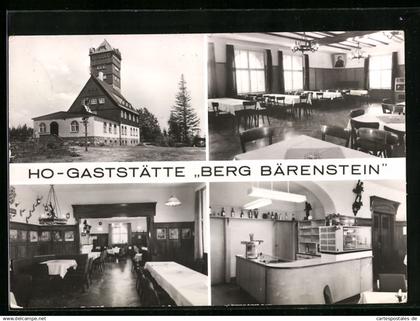 AK Bärenstein /Kr. Annaberg, HO-Gaststätte Berg Bärenstein