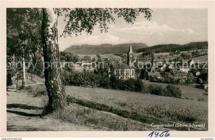 73750613 Cunnersdorf Bannewitz Panorama Cunnersdorf Bannewitz