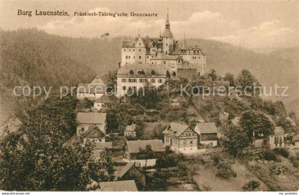 43175516 Lauenstein Oberfranken Burg Lauenstein