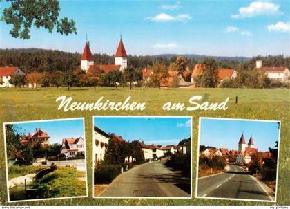 73884433 Neunkirchen Sand Panorama Ortspartien Kirche Neunkirchen Sand