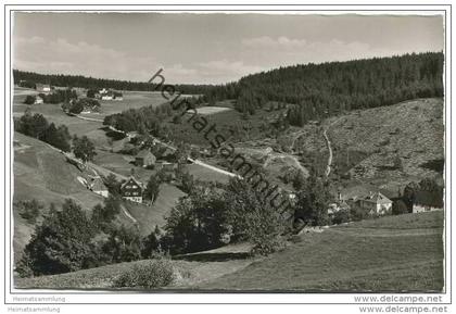 Hütten bei Warmensteinach - Foto-AK 50er Jahre