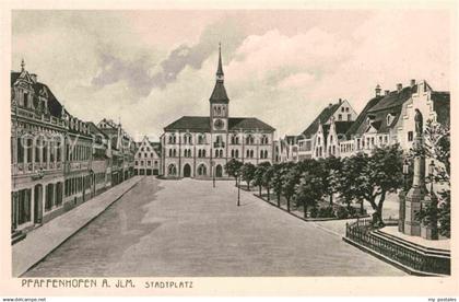 Pfaffenhofen Ilm Stadtplatz