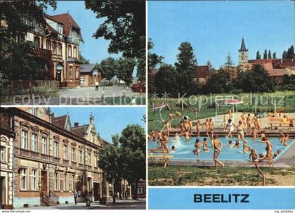 72545229 Beelitz Mark Einkaufszentrum BHG HO Gaststaette Stadt Beelitz Stadtbad