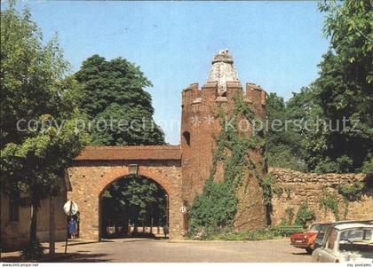 72114774 Beeskow Stadtmauer Pulverturm Beeskow