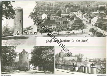 Beeskow - Münzturm - Luckauer Tor - Verlag Bild und Heimat Reichenbach