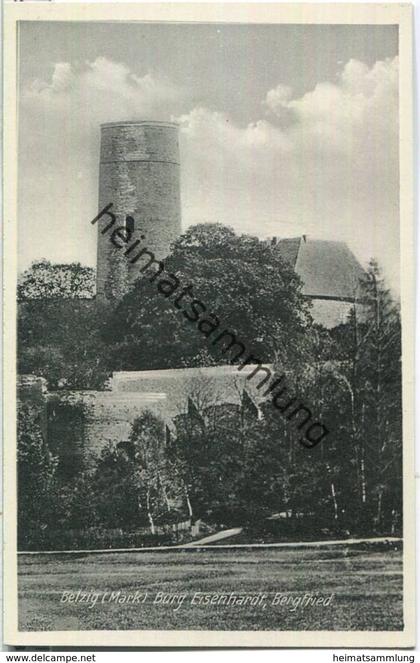 Belzig - Burg Eisenhardt - Bergfried - Verlag Otto Mildner Belzig