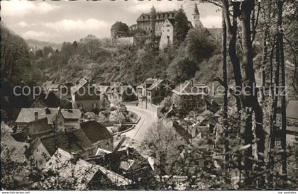 72063042 Bensheim Bergstrasse Ortsblick mit Schloss Bensheim