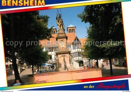 73238390 Bensheim Bergstrasse Marktbrunnen Bensheim Bergstrasse