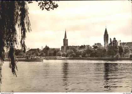 72053331 Koepenick Blick ueber die Dahme Fahrgastschiffe Kirchen Koepenick