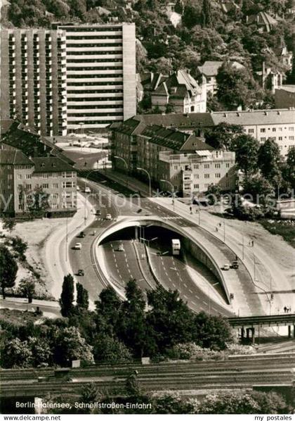 73267890 Halensee Berlin Schnellstrassen-Einfahrt  Halensee Berlin