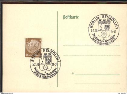 Neukoelln Briefmarken Werbeschau