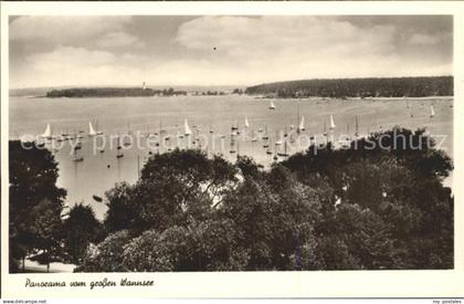 Wannsee Panorama grosser Wannsee