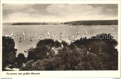 Wannsee Panorama grosser Wannsee