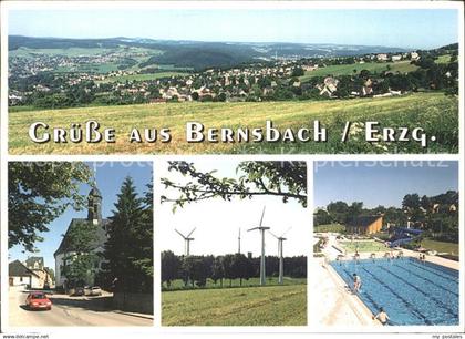 72373314 Bernsbach Kirche Windpark Freibad