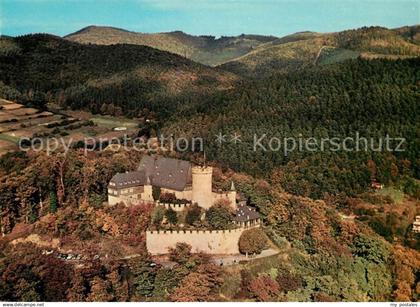 73214346 Biedenkopf Schloss Fliegeraufnahme Biedenkopf