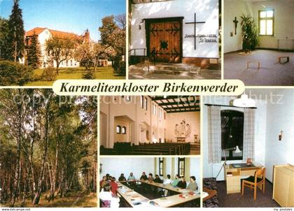 73013563 Birkenwerder Karmelitenkloster St Teresa Hauskapelle Konferenzraum Wald