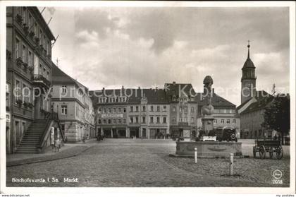 42584050 Bischofswerda Marktplatz Brunnen Bischofswerda