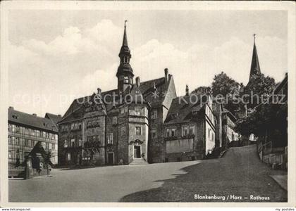 72330665 Blankenburg Harz Rathaus Blankenburg