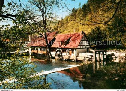 72759701 Blaubeuren Hammerschmiede Blautopf Blaubeuren