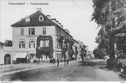 Franzensbad - Ferdinandstrasse SST + Freiheitsstempel 1938