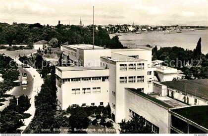 72823165 Bonn Rhein Blick vom Bundeshaus auf Bonn Bonn