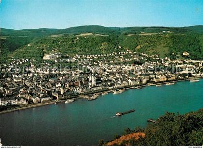 73168276 Boppard Rhein Fliegeraufnahme Boppard