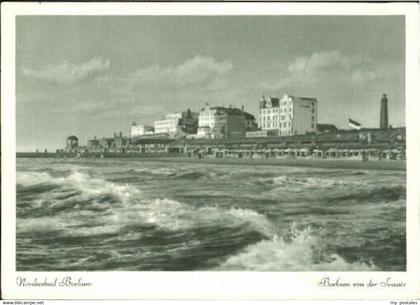 70119176 Borkum Nordseebad Borkum  x 1955 Borkum