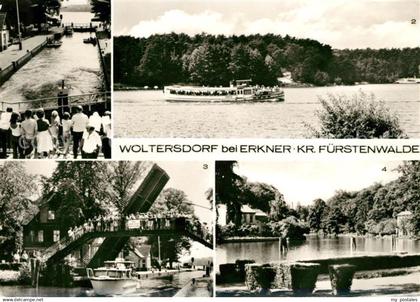 73121420 Woltersdorf Erkner Schleuse Flakensee Kalksee Woltersdorf Erkner