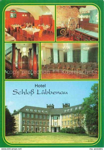 74026786 Luebbenau Spreewald Hotel Schloss Luebbenau Restaurant Turmbar Treppenh