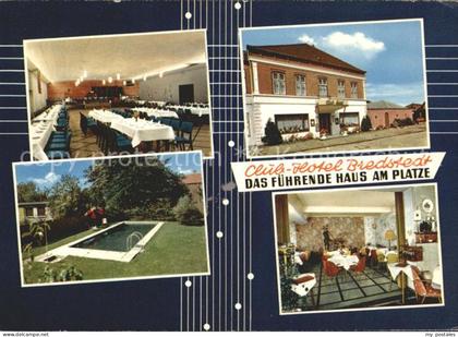 72107231 Bredstedt Club Hotel Bredstedt Speisesaal Swimmingpool Gaststube Bredst