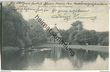 Bremen - Wildgehege - Verlag G. A. Dörrbecker Bremen