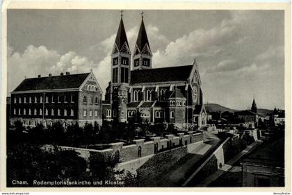 Cham, Redemptoristenkirche und Kloster