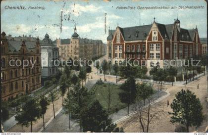 Chemnitz Kaiserliche Oberpostdirektion Stephansplatz