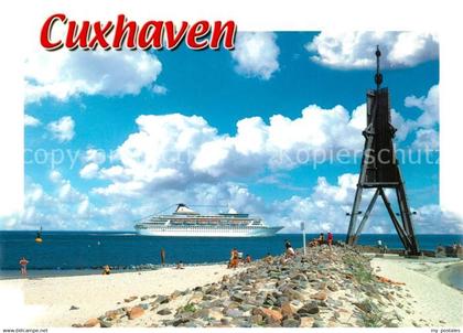 73234087 Cuxhaven Nordseebad Kugelbake  Cuxhaven Nordseebad