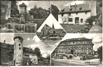 70100516 Hoechst Hoechst Kirche Brunnen Heim Probstei Klosterhof