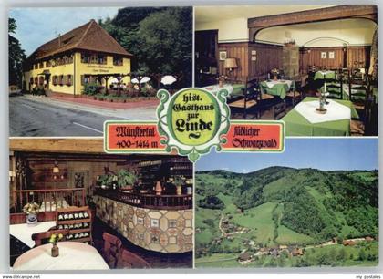 70673052 Muenstertal Muenstertal Gasthaus Linde *