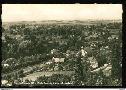 DDR AK 1970 Demitz Thumitz Kreis Bischofswerda, Blick vom Klosterberg