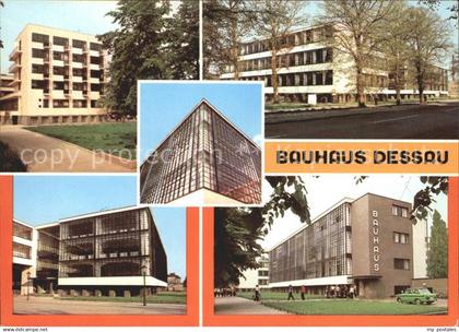 72024004 Dessau-Rosslau Bauhaus Dessau Teilansichten