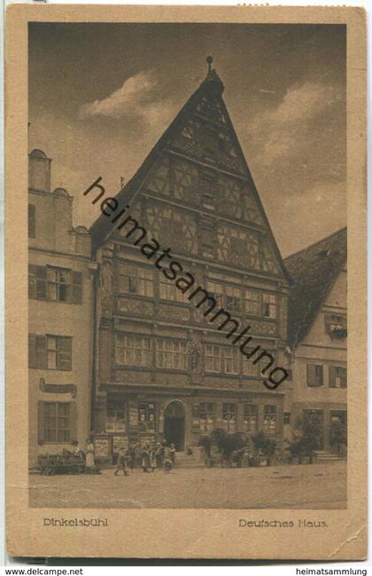 Dinkelsbühl - Deutsches Haus - Verlag Wilh. Breitinger Dinkelsbühl