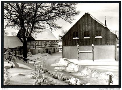 7566 - alte Foto Ansichtskarte - Dorfchemnitz - Knochenstampfe - Foto Hoffmann - Foto Verlag - TOP