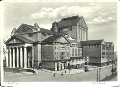 70081706 Duisburg Ruhr Duisburg Theater  ungelaufen ca. 1930 Duisburg