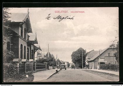 AK Eidelstedt / Eimsbüttel, Kielerstrasse mit Apotheke