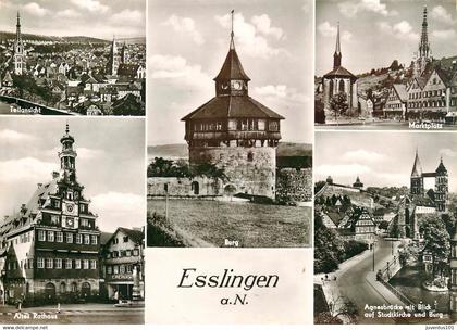 CPSM Esslingen-Multivues     L1782