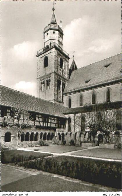 70094049 Feuchtwangen Feuchtwangen Klostergarten Kirche