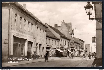 A4175 - alte Foto Ansichtskarte - Fürstenwalde - Mühlenstraße - HO - gel 1961 - Sander