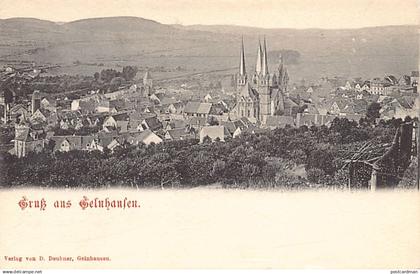 Gelnhausen (HE) Gruss aus Gelnhausen Gesamtansicht Ver. D. Deubner, Gelnhausen