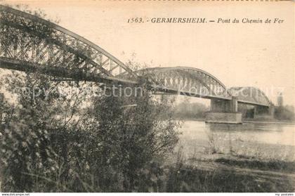 43492202 Germersheim Pont du Chemin de Fer Germersheim