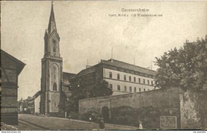 70104233 Germersheim Germersheim Kaserne Kirche ungelaufen ca. 1910 Germersheim