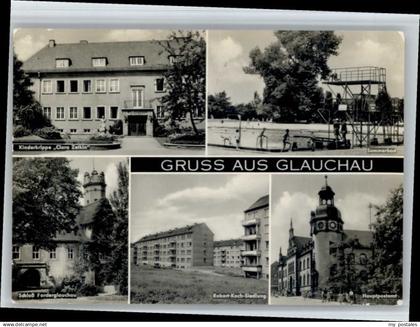 70698897 Glauchau Glauchau Schwimmbad Kinderkrippe Clara Zetkin  x